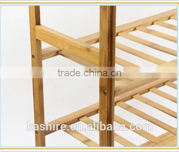 2015 Cheap Hot Selling Wooden Bamboo Shoe Racks photo-2