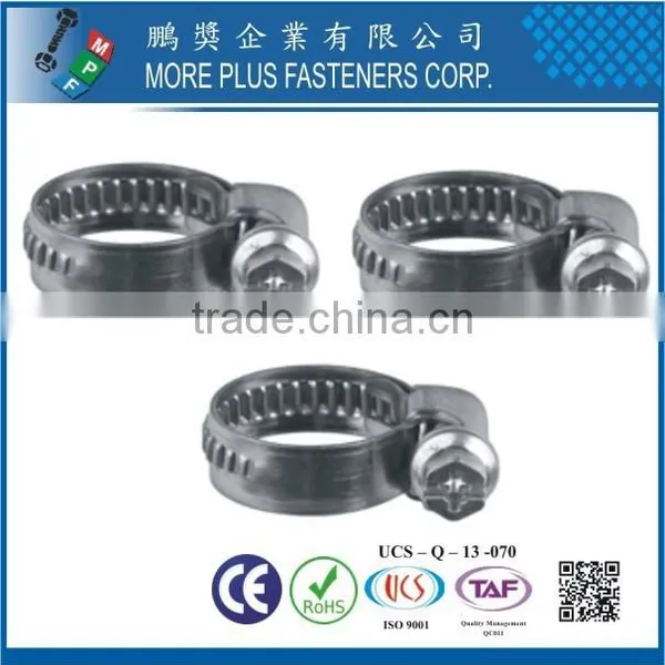 Made in Taiwan Carbon Steel Schlauchklemmen Heavy Torque European Style Hose Clamp photo-2