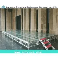 LED Lighting Stage Concert Aluminum Plywood Stage photo-2