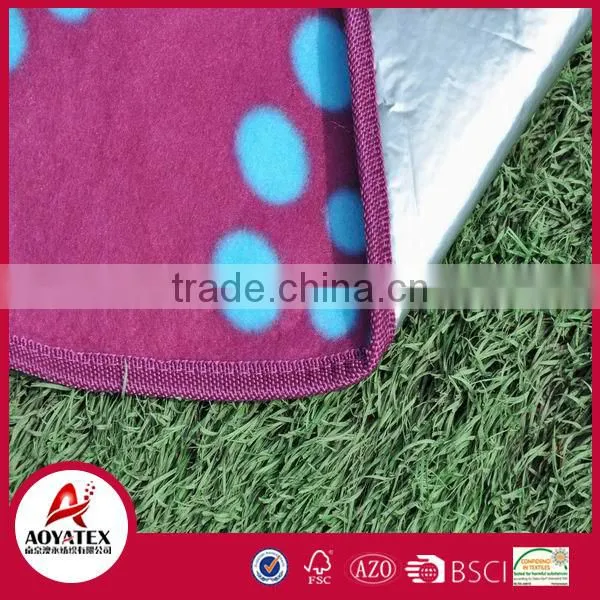 Large Size Family Use Polar Fleece Outdoor Activity Picnic Blanket photo-2