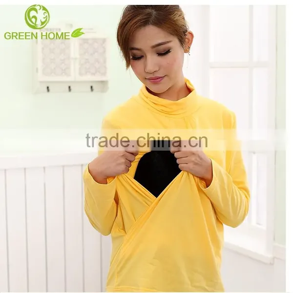 Breathable Cotton Material Smooth Nursing Clothes for Breastfeeding