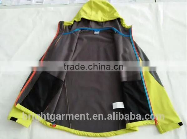 BSJ-002 Men Black Outdoor Clothes,Windproof, Waterproof & Breathable Softshell Jacket photo-6