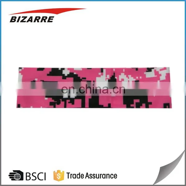 High Quality No-slip Sport Headband With Silicone Strip photo-2