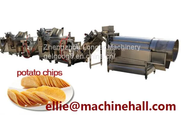 Commercial Plantain Chips Production Process Making Machine photo-2