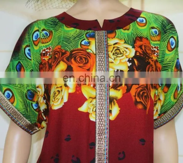 2016 Indonesia Front Silver Kaftan Jalabiya Dress photo-2