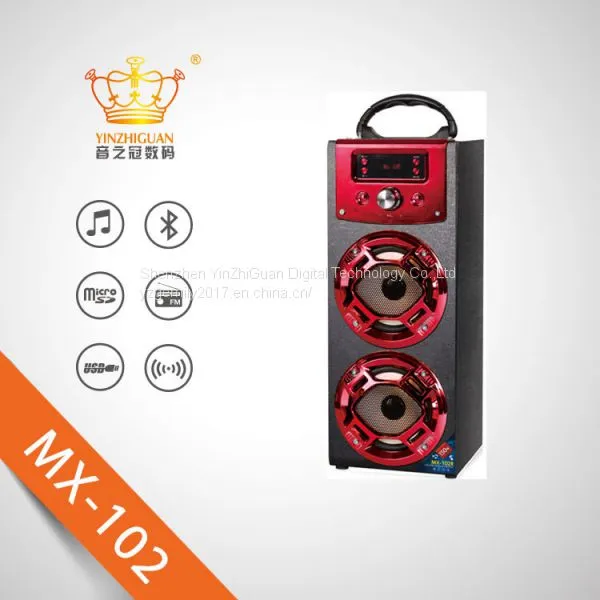 Portable Wireless Karaoke Bluetooth Speaker Subwoofer Mobile photo-3