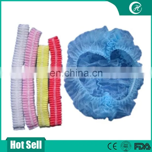 Disposable Colorful Medical Non Woven Nurse Cap for Sell photo-4