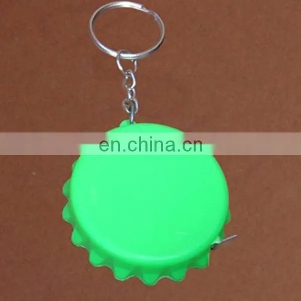 Plastic Mini Oval Shape Tape Measure Keychain photo-3