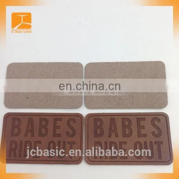 Custom Leather Patches,Iron on Patch Wholesale High Quality,Heat Transfer Iron on Embroidered Patch for Jactkets/Bags/Clothing photo-2