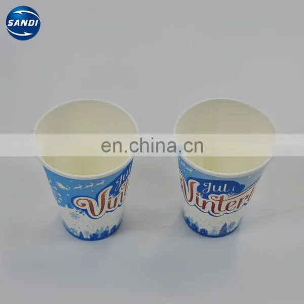 Custom LOGO Printed Disposable Coffee Paper Cup photo-2