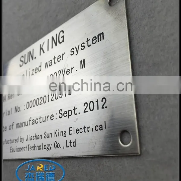 Fast Delivery and Good Quality Engraved Letter Brushed Nameplate photo-3