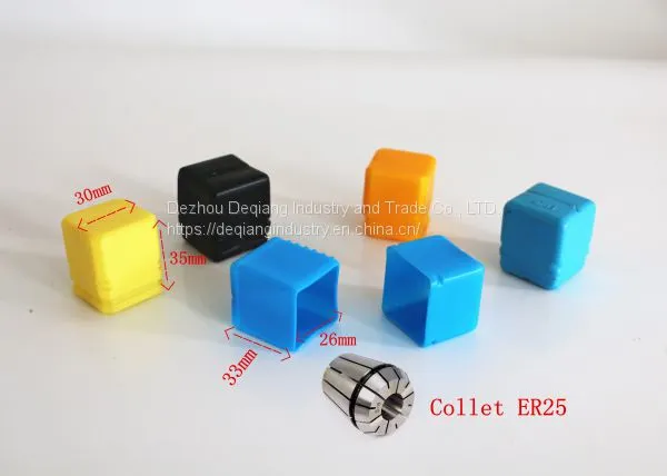 Collet ER25 Package Plastic Tool Box Small Tool Box Protective Storage 26mm(D) * 33mm(H) photo-3