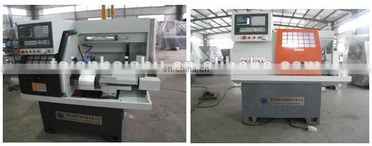 CK0640A Small Cnc Lathe With Auto Bar Feeder, Pneumatic Collet,CE photo-4