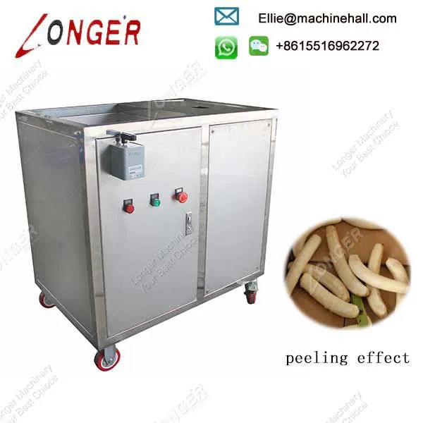 Good Shape Green Banana Peeler Machine|Plantain Skin Peeling Machine photo-3