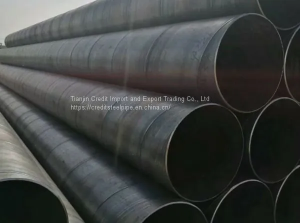 Gas and Oil Pipeline Spiral Steel Pipe SSAW Steel Pipe Liquid Gas Transportation Welded Steel Pipe photo-2