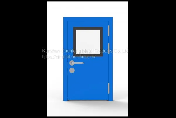 40MM Alu Frame Cleanroom Partition Door(SCFM-D6445)