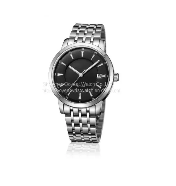Couples Lovers′ Watch Alloy Wrist Watch Stainless Steel Analog Quartz Watch OEM Fashion Watch photo-2