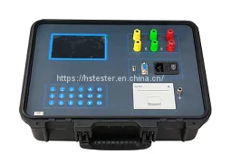 3 Phase Auto Electrical Transformer Turns Ratio TTR Tester