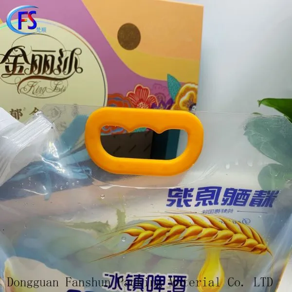 Transparent Belt Portable Mouth Bag for Drinking and Beverage Mouth Bag for Folding Outdoor Storage Bag photo-5