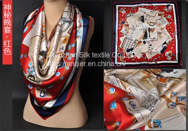 China Silk Scarves photo-5