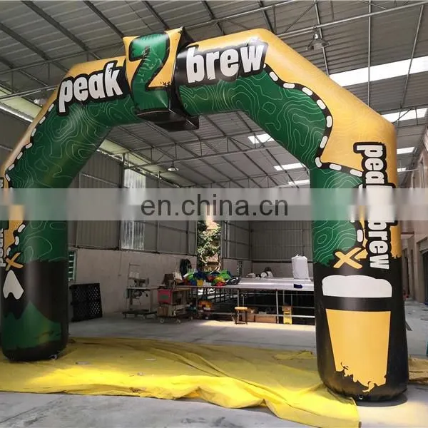 Customized Color Blow Up Race Archway With Logo Printing For Advertising Promotional Decoration photo-3