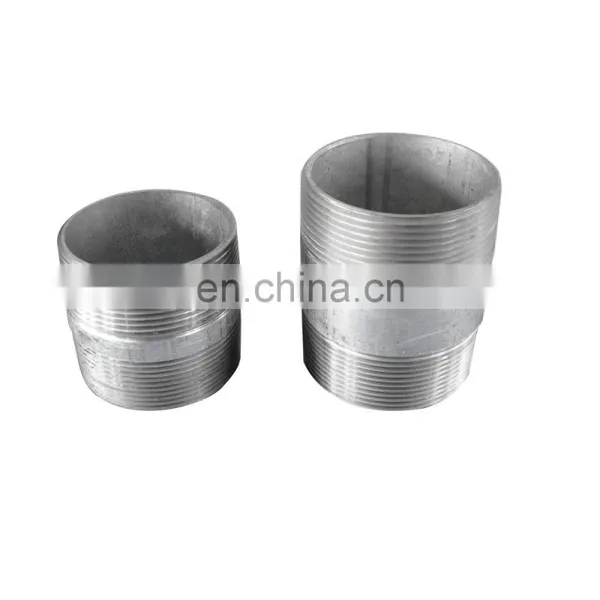 Hot Dip Galvanized Electrical Galvanized Steel Pipe Nipples List photo-6