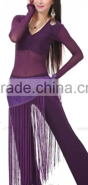 2015 Belly Dance Costume Set Professional Top&Pants&Hip Scarf Indian Dress Lady Belly Dancing Dance Wear Practice/Performance