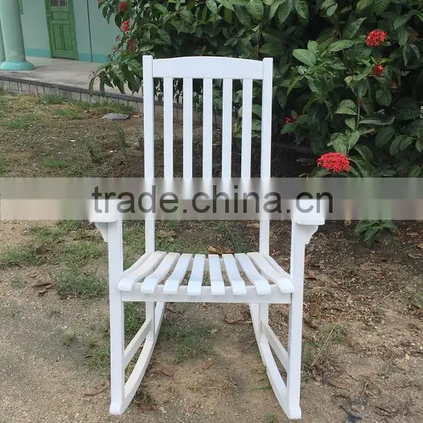 Beautiful Wooden Bistrol Rocking Chair - KD PU Color Chair - Vietnam Furniture Factory photo-4