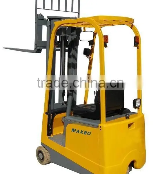 AC DC Motor Three Wheels Electric Forklifts photo-2