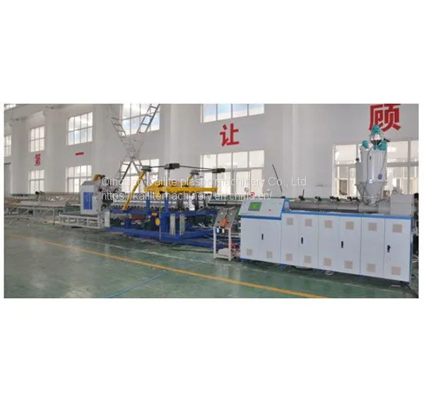 PE PVC Single / Double Wall Corrugation Pipe Production Line photo-3