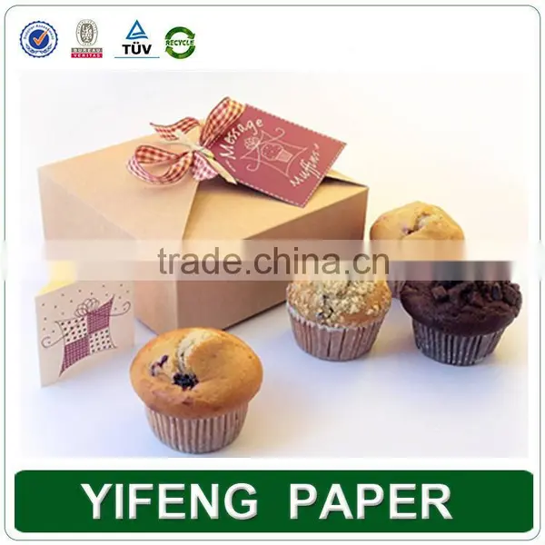 Pretty Food Packaging Decorative Wholesale Craft Paper Cookie Box photo-3