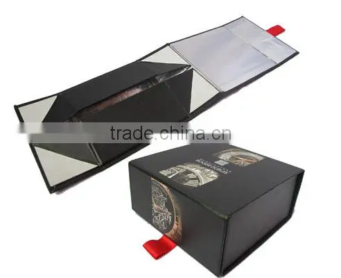 Printed Custom Design Elegant Paper Watch Packaging Box photo-2