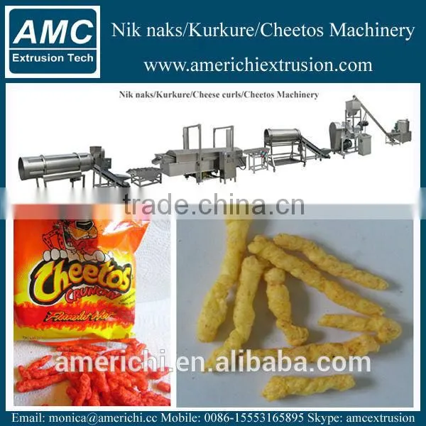 Frying Nik Naks/kurkure Snacks Machine in South Africa photo-4