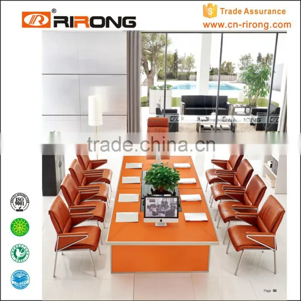 Commercial Office Furniture Conference Room With Tempered Glass photo-3