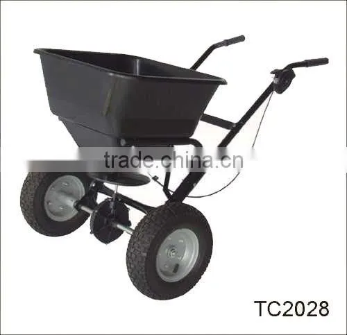 Tool cart fertilizer distributor