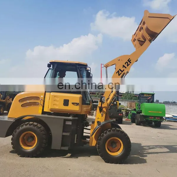 Joystick Control Zl12f Front Small Wheel Loader photo-2