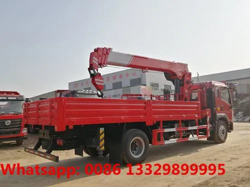 Factory Sale Good Price HOWO 4*2 LHD 6.3T Truck Mounted on Crane Boom for Sale photo-4