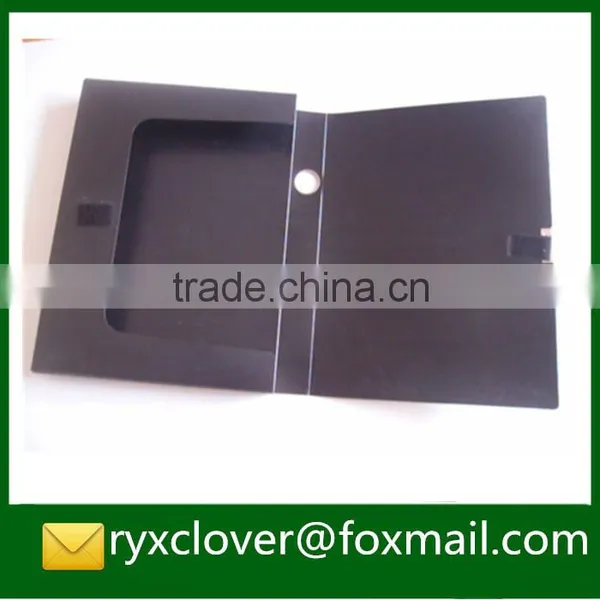 Office A4 Size PP Plastic Hook and Loop Fastener Box File Folder photo-5