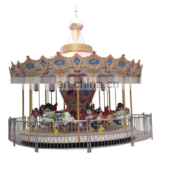 Amusement Park Outdoor Christmas Carousel Rides for Sale photo-2