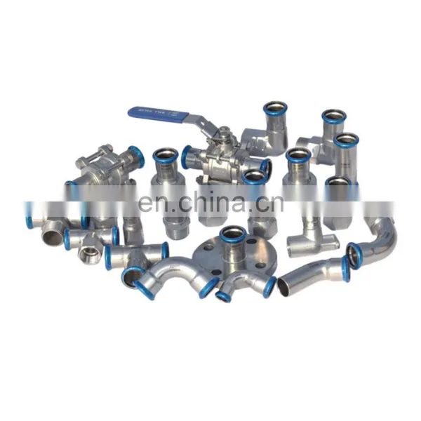 Best Choice Exceptional Quality Accessories Stainless Steel Elbow Flange Union Tee Stainless Steel Pipe Fitting photo-2