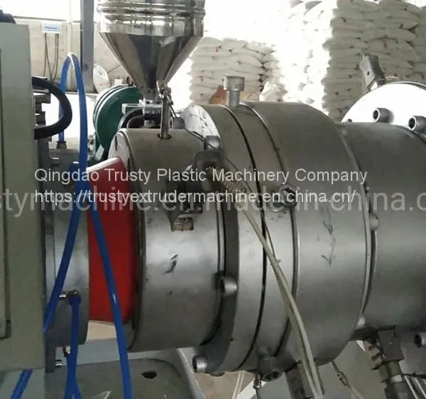 Recycled Single Screw Mpp Pipe Extruder Machine Production Line photo-2