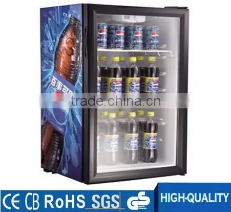 One Door Commerical Beverage Cooler With Wheels for Beverage photo-4