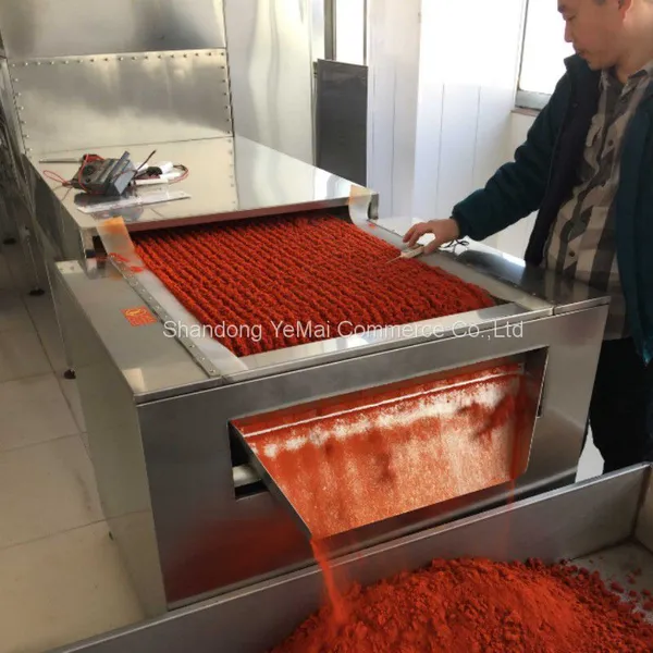 Continuous Microwave Black Pepper Drying Sterilization Machine for Sale photo-4