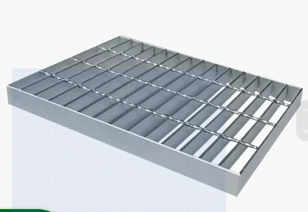 Galvanized Steel Grating Tread Plate Sewage Treatment Plant Trench Cover photo-2