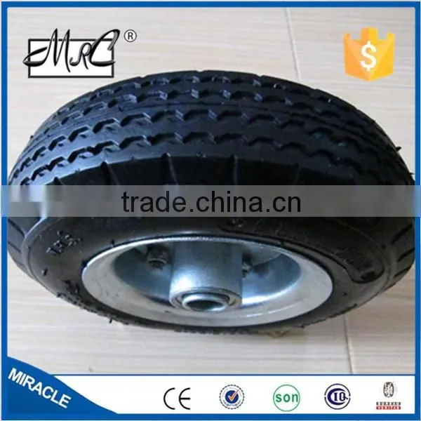 Heacy Duty 2 Wheels Pneumatic Wheelbarrow Wheel Small Rubber Wheel 2.50-4 photo-6