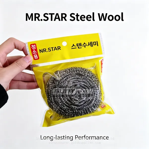 No Shedding Steel Wool Ball Reusable Cookware Washing Scourer
