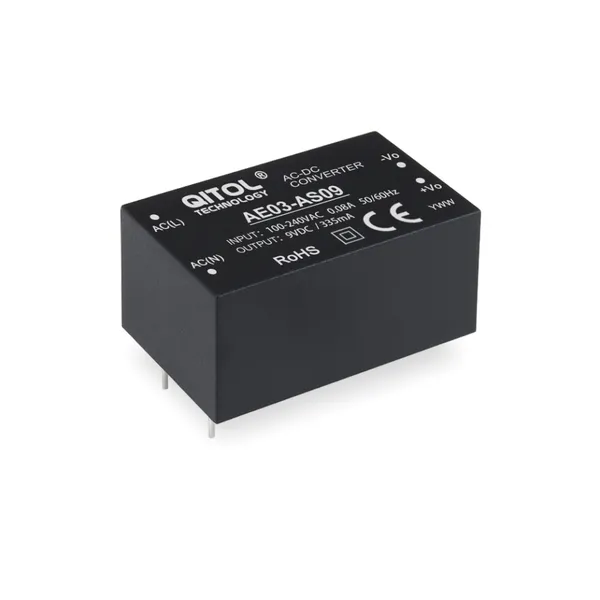 3W AE03-AS05 AC-DC Power Converter 220V to 5V 0.4A Step-Down Switching Supply Compatible With CE/RoHS Modu 5V Output photo-3