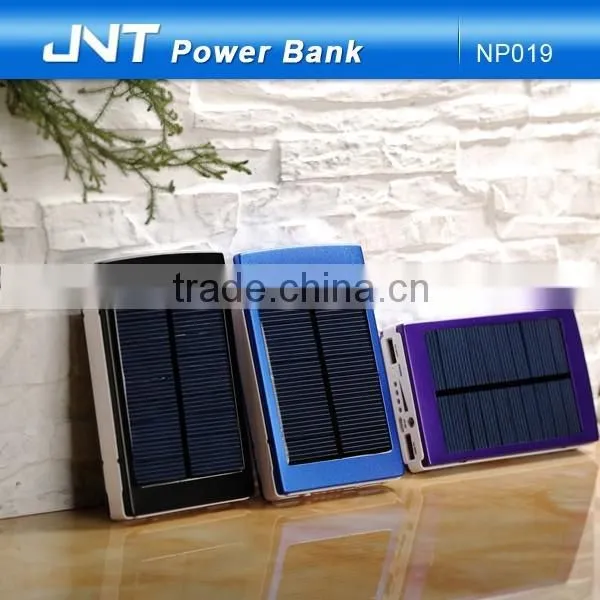 Solar Power Portable Power Bank Dual Output Travel Charger Newest Pocket Size Power Bank With 1 Year Warranty photo-2