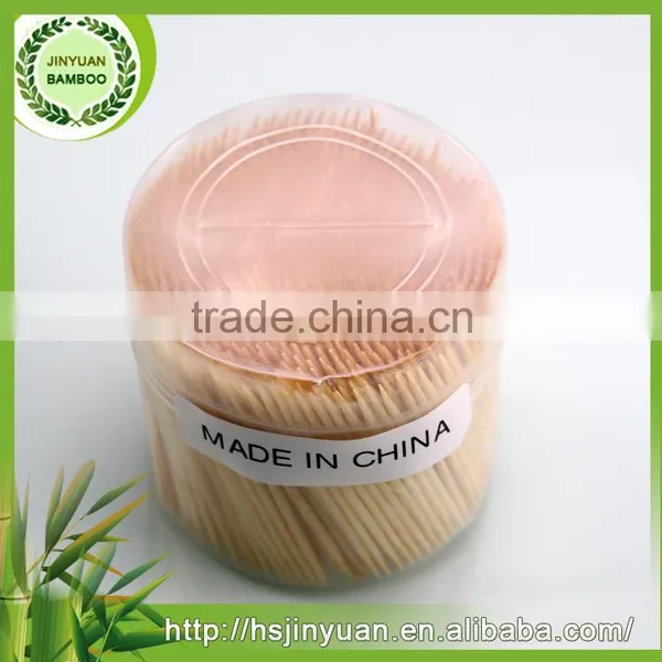 China Manufacturer Wholesale Bamboo Tooth Pick / Eco-Friendly Woodtoothpicks With Container photo-4