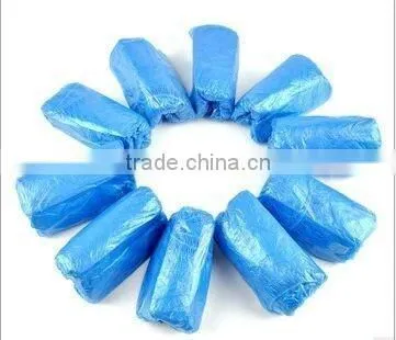 Disposable Waterproof CPE Plastic Shoes Cover photo-3